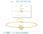 Pulsera Trisquel en Acero Inoxidable – vista principal del diseño trisquel