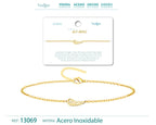 Pulsera Ala de Ángel en Acero Inoxidable – vista principal del diseño ala de ángel