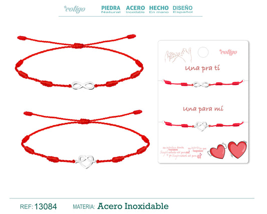 pulsera de 7 nudos