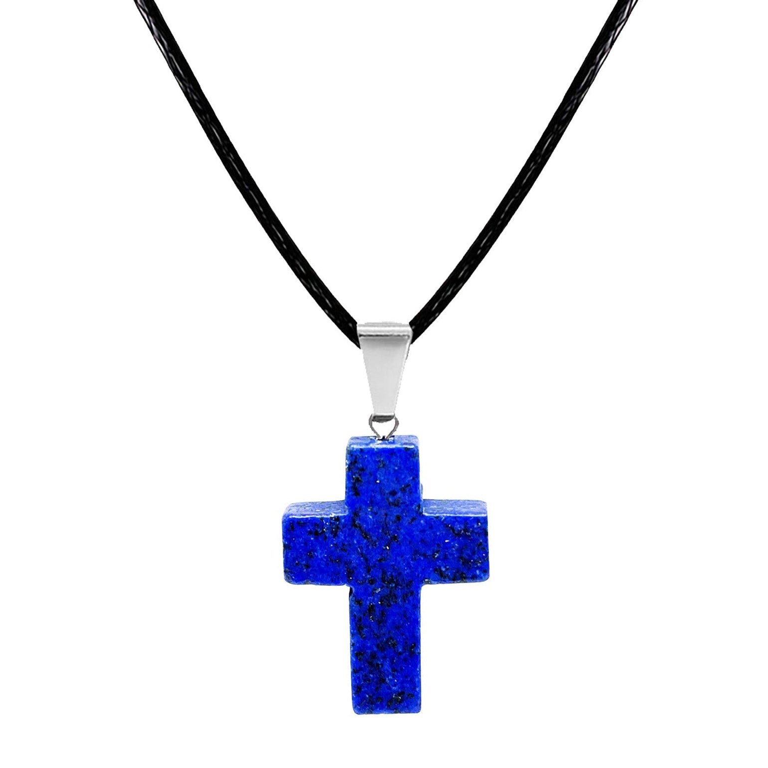 Colgante Cruz de Lapislázuli