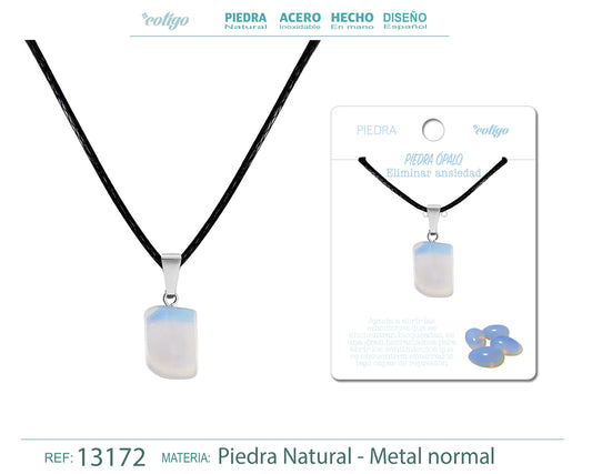 Colgante Piedra natural ópalo