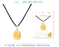 Colgante Piedra natural Jade amarillo - cotigo