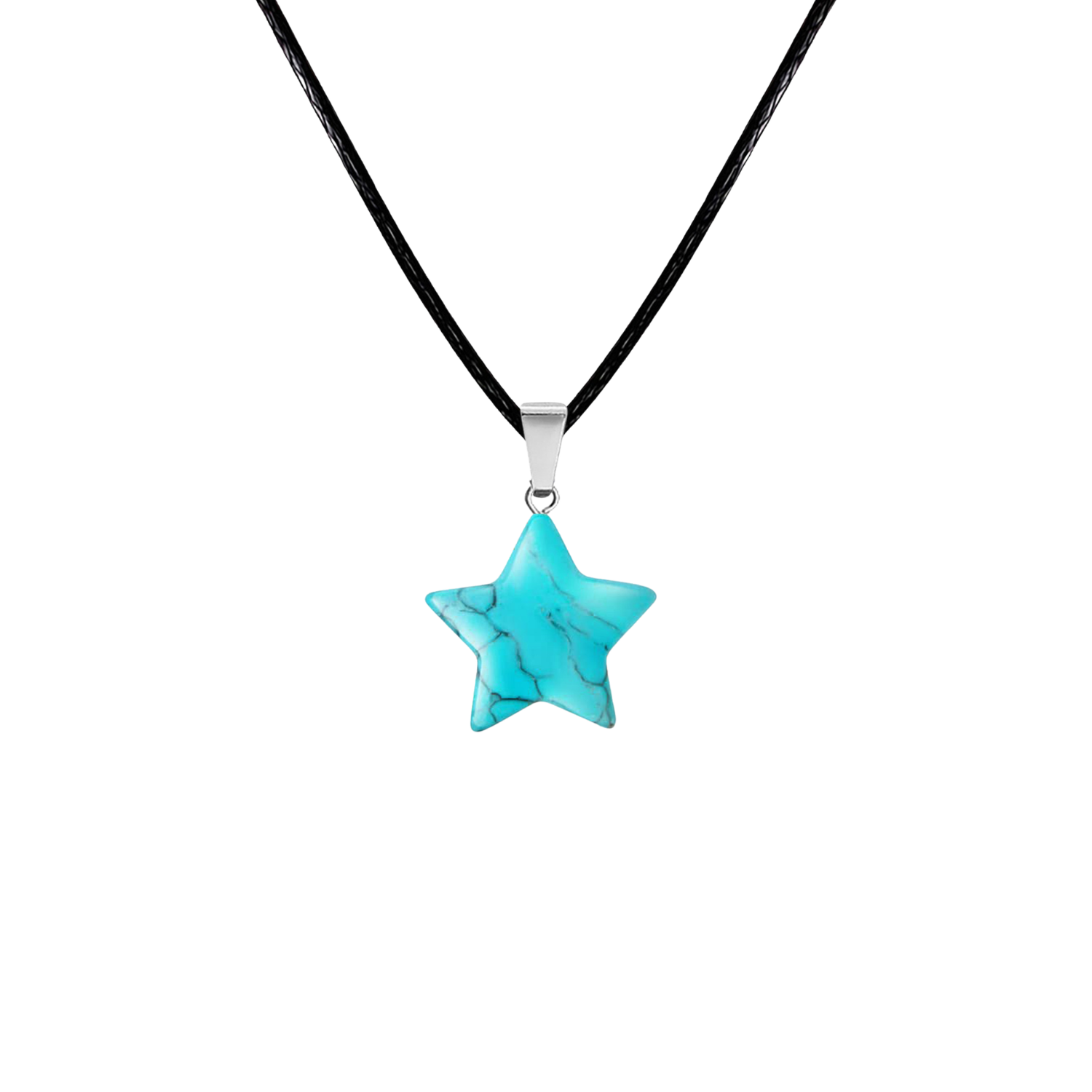 Colgante Turquesa en Forma de Estrella 13199