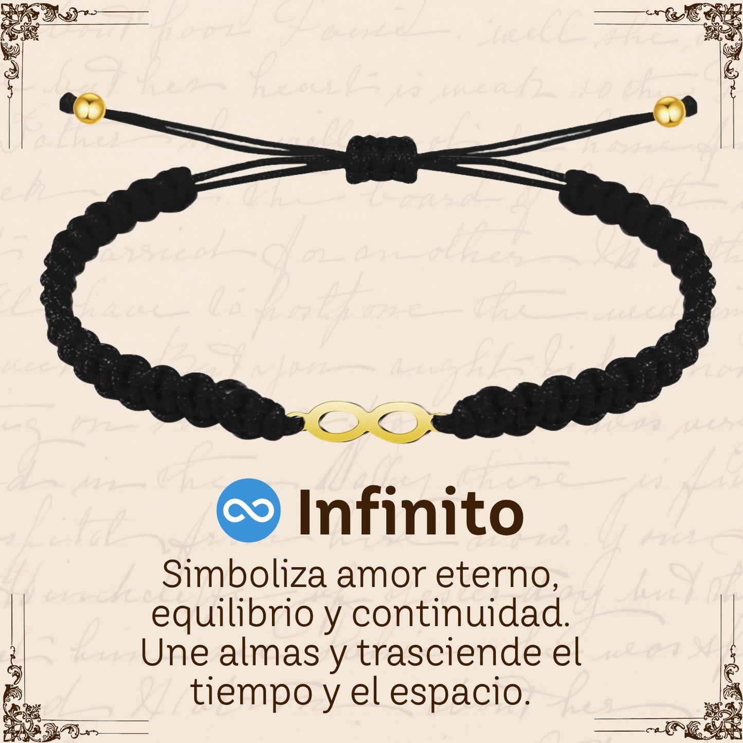 Pulsera Hilo Destino Hecho a Mano 🧵 con Amuleto de Suerte y Protección 🍀 en Acero Inoxidable 💎