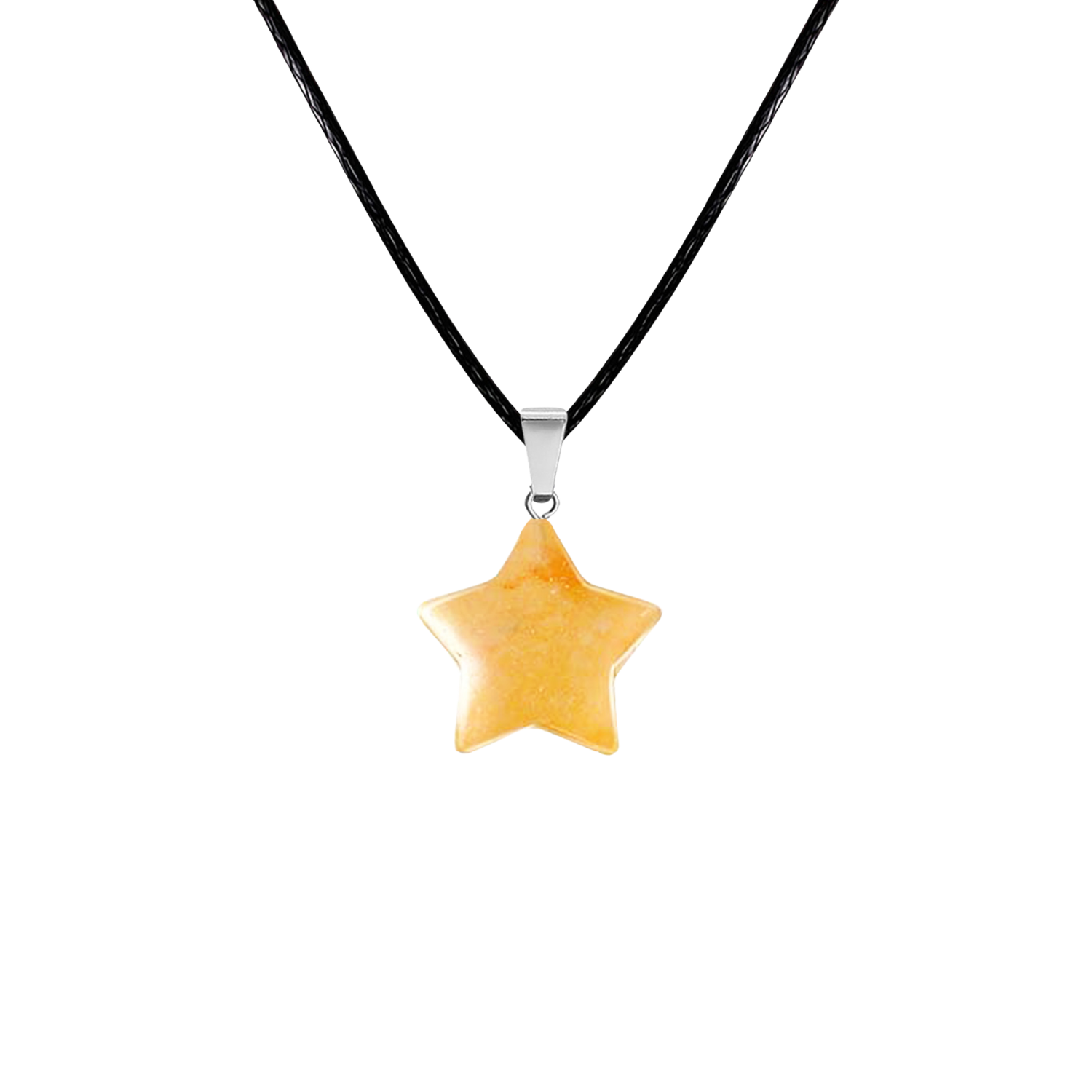 Colgante Jade Amarillo en Forma de Estrella 13200