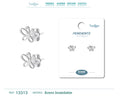 Pendientes de Flor y Abeja en Acero Inoxidable – vista principal del diseño flor y abeja