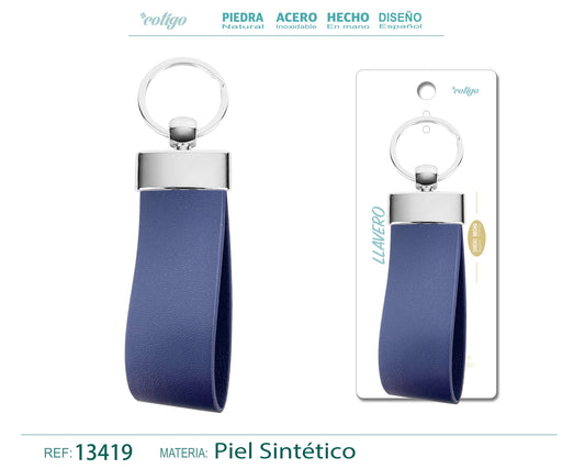 Llavero Cuero sintética