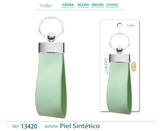 Llavero Cuero sintética
