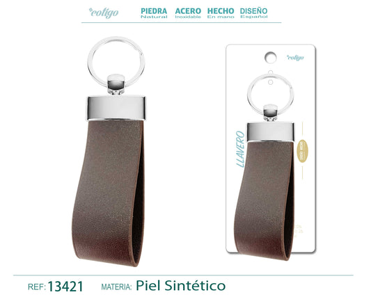 Llavero Cuero sintética