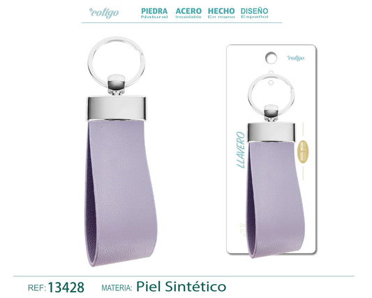 Llavero Cuero sintética