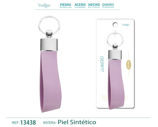 Llavero Cuero sintética