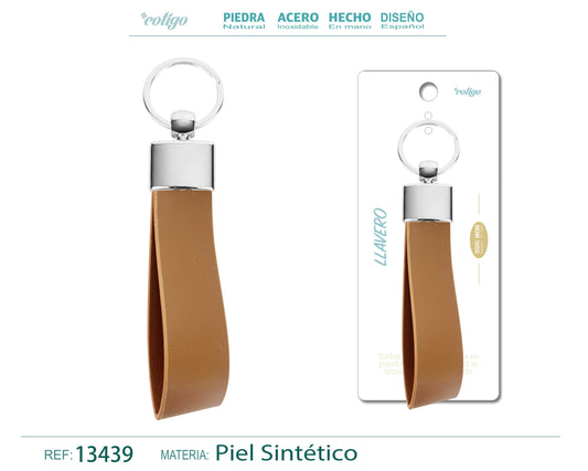 Llavero Cuero sintética