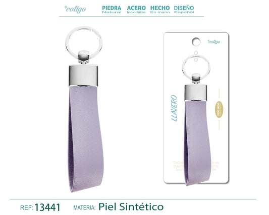 Llavero Cuero sintética