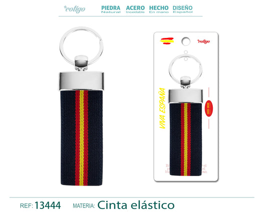 Llavero Bandera Espa?a de Cinta