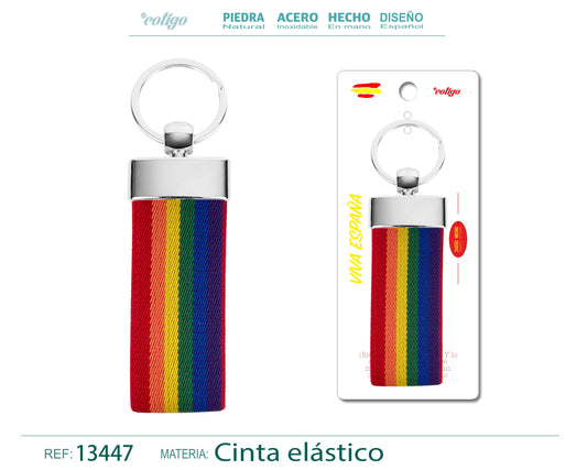 Llavero Bandera Espa?a de Cinta