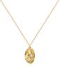 Colgante de medalla de San Antonio de Padua en acero inoxidable, diseño ovalado con imagen del Santo y el Niño Jesús, disponible en acabado dorado y plateado.
