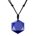 Colgante Estrella David de piedra Lapislazuli - cotigo