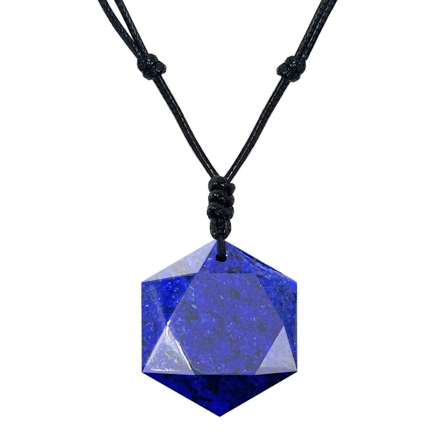 Colgante Estrella David de piedra Lapislazuli - cotigo