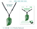 Colgante Diente lobo de piedra Aventurina verde - cotigo