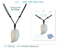 Colgante Diente lobo de piedra ópalo - cotigo