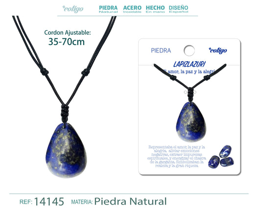 Colgante Gotita de piedra Lapislazuli