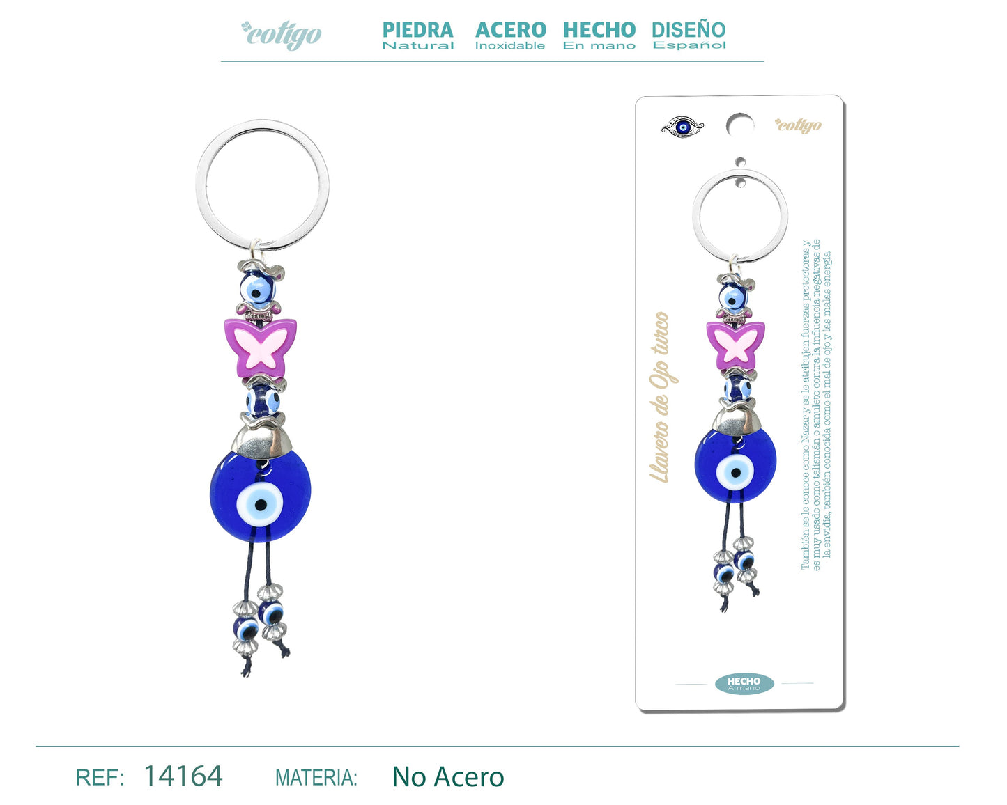 Llavero de Ojo Turco