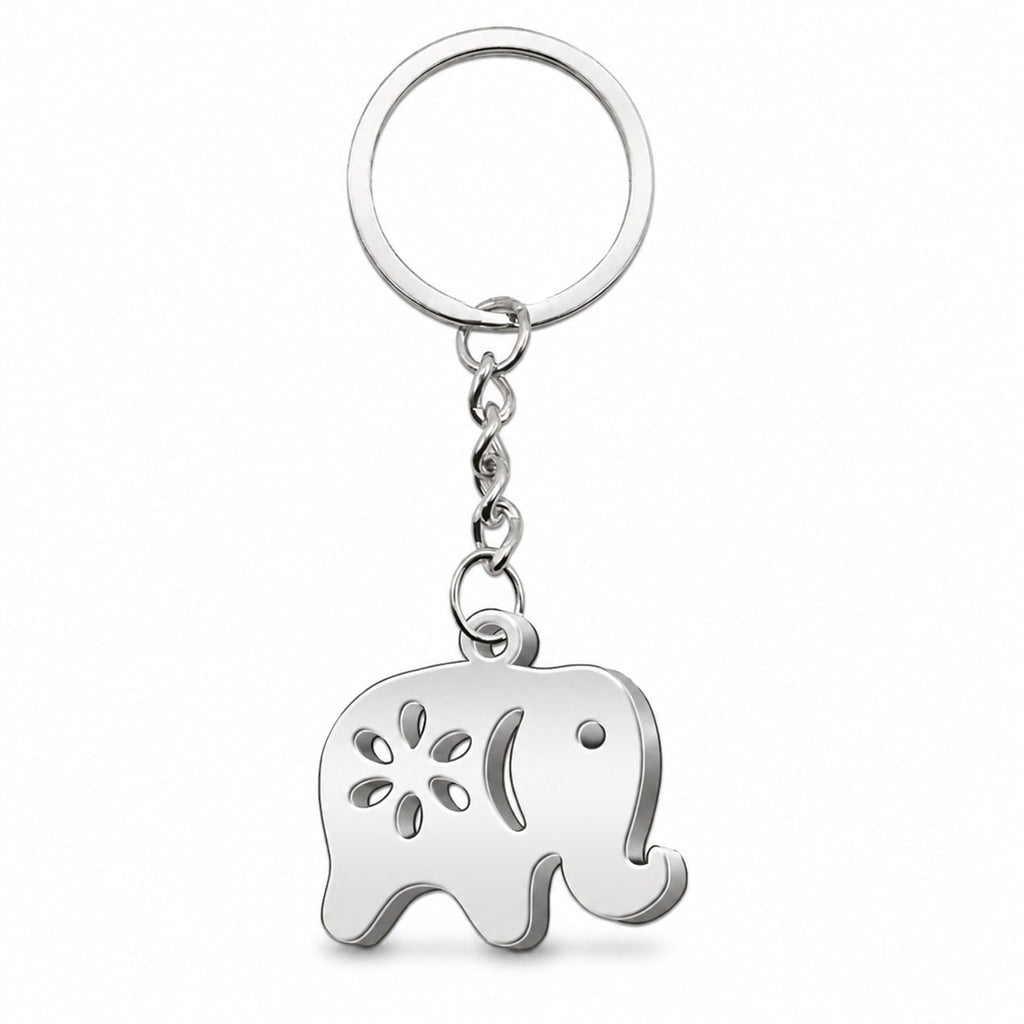 Llavero Elefante Acero Inoxidable