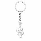 Llavero Serpiente Acero Inoxidable