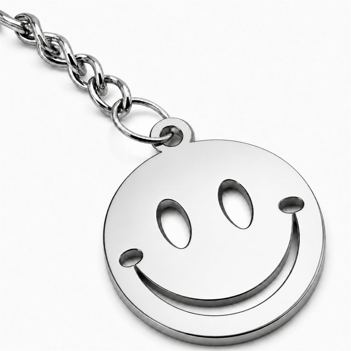 Llavero Amor Acero Inoxidable — detalle