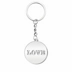 Llavero Amor Acero Inoxidable