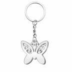 Llavero Mariposa Acero Inoxidable