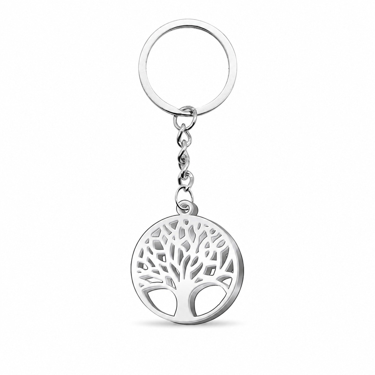 Llavero Árbol de Vida Acero Inoxidable