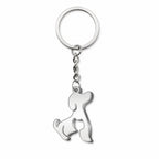 Llavero Perro Acero Inoxidable