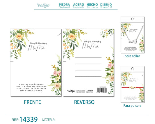 Tarjeta felicitación para Mamá