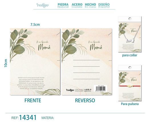 Tarjeta felicitación para Mamá