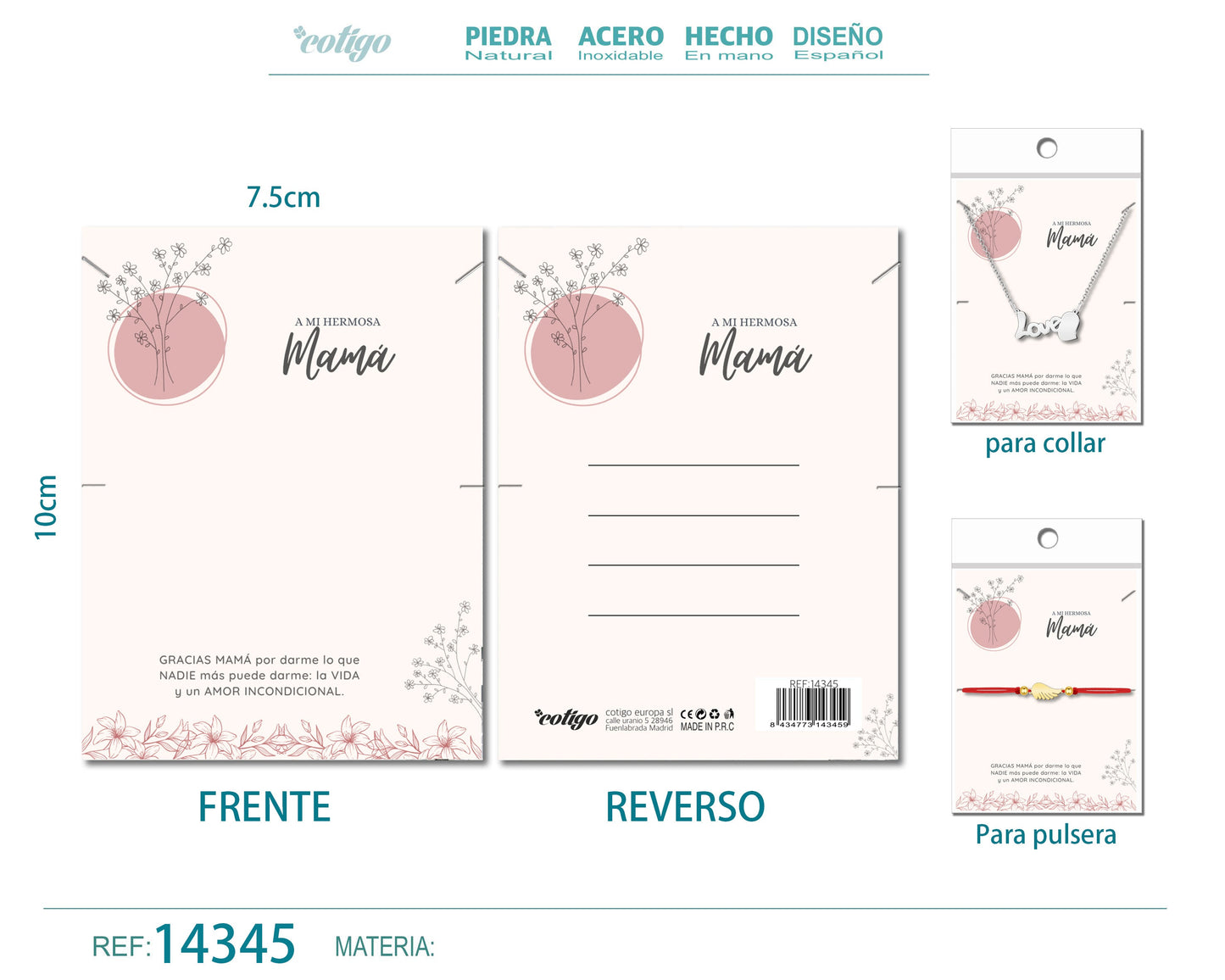 Tarjeta para regalo