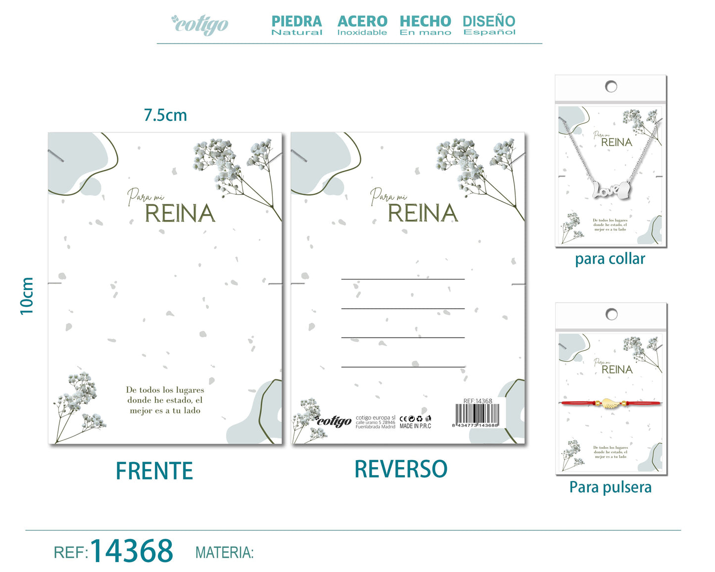 Tarjeta felicitación para Amor