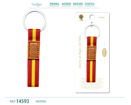 Llavero Virgen del Pilar