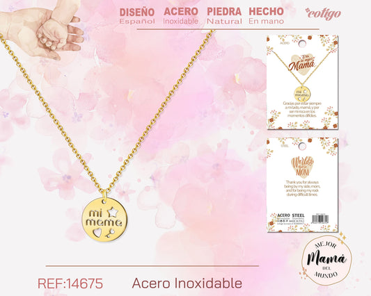 14675-Collar para Mamá color Dorado