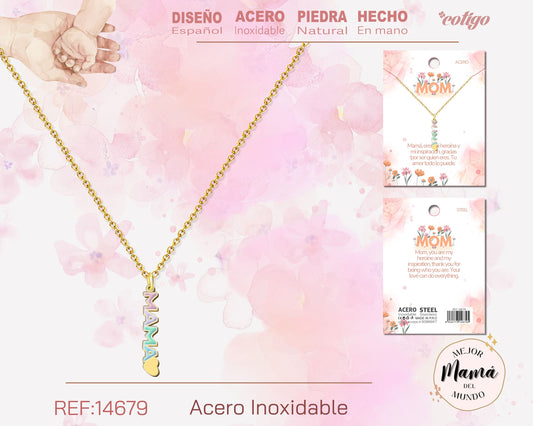 14679-Collar para Mamá color Dorado