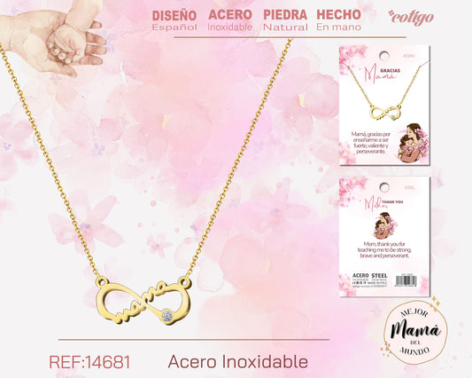 14681-Collar para Mamá color Dorado