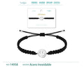 Pulsera Hilo Destino con Cara Sonriente Acero Plateado - cotigo