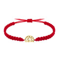Pulsera Hilo Destino con Amanecer Acero Dorado
