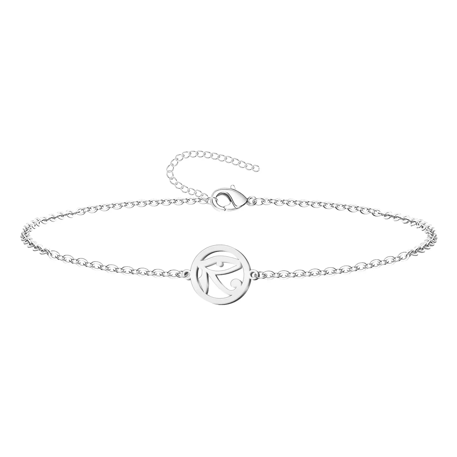 Pulsera Ojo de Horus Acero textura