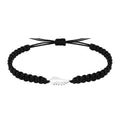 Pulsera Hilo Destino con Ala ángel Acero Plateado