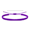 Pulsera Hilo Destino Color Morado