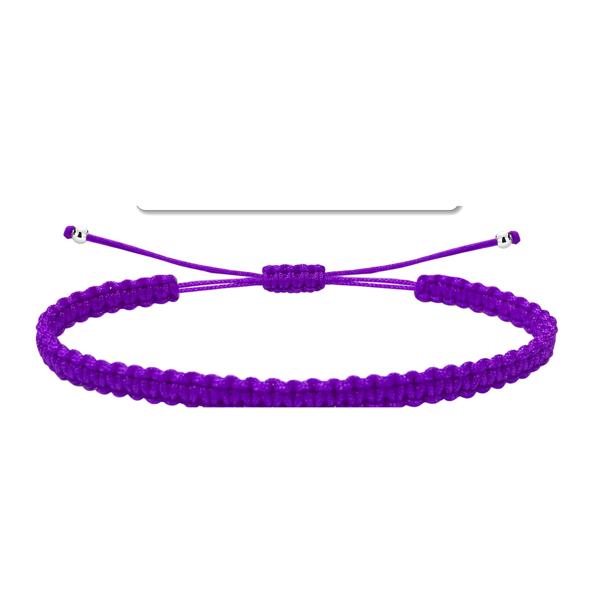 Pulsera Hilo Destino Color Morado