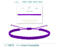 Pulsera Hilo destino color Morada - cotigo