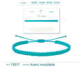 Pulsera Hilo destino color Azul claro - cotigo