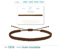 Pulsera Hilo destino color Café - cotigo
